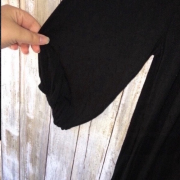 Lane Bryant Black Flowy Blouse - Picture 4 of 4